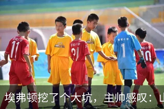埃弗顿挖了个大坑，主帅感叹：山峰难攀啊！